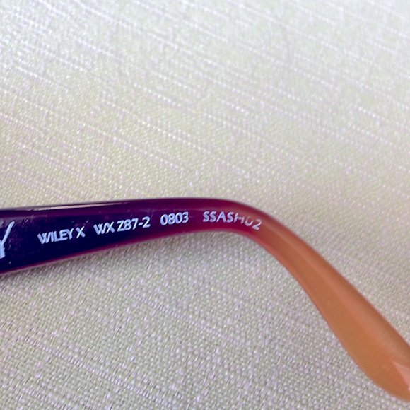 Wiley X Ashley SSASH02 Brown Gloss Fade Eyewear RX-Ready Frame & Case - Picture 9 of 10